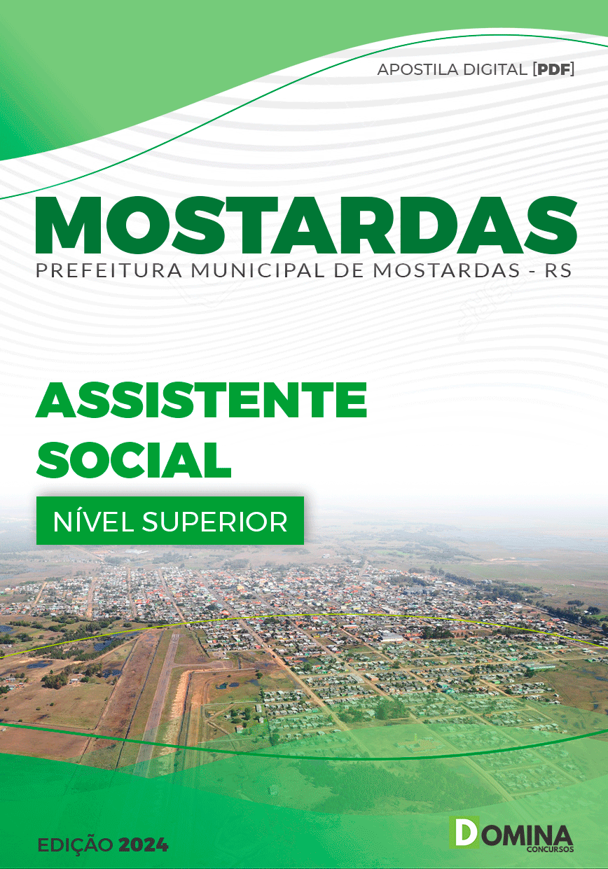 Apostila Prefeitura Mostardas RS 2024 Assistente Social