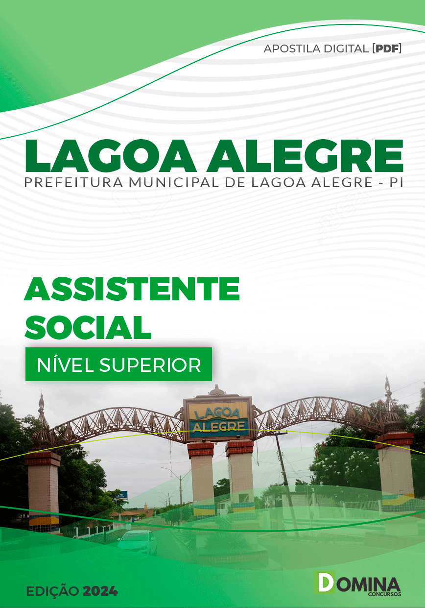 Apostila Prefeitura Lagoa Alegre PI 2024 Assistente Social