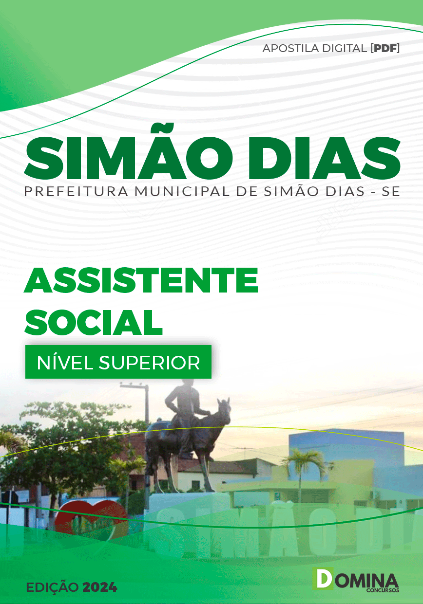 Apostila Pref Simão Dias SE 2024 Assistente Social
