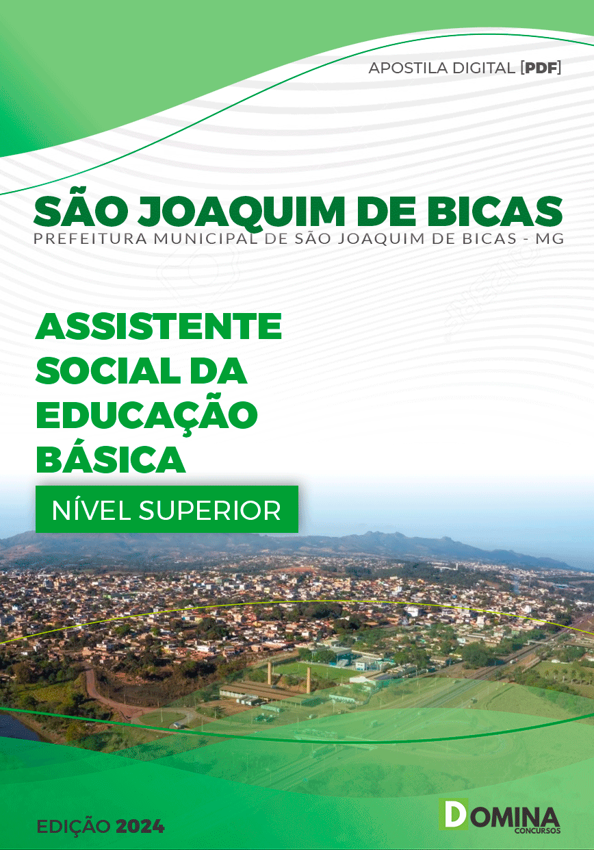 Apostila Pref São Joaquim de Bicas MG 2024 Assistente Social