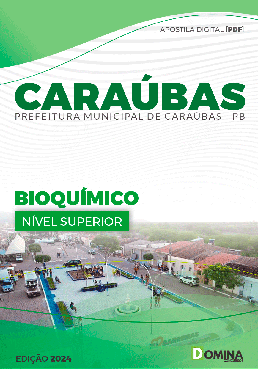 Apostila Pref Caraúbas PB 2024 Bioquímico