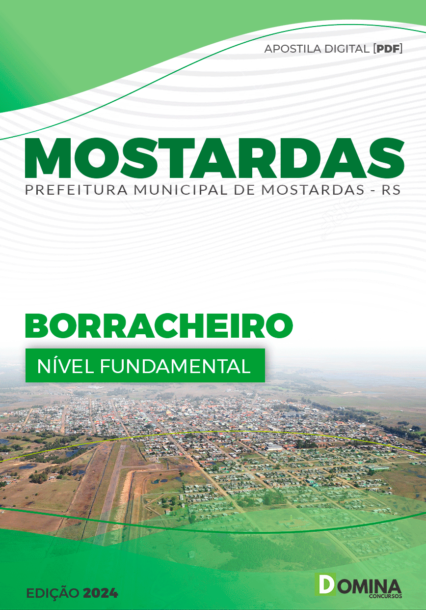 Apostila Prefeitura Mostardas RS 2024 Borracheiro