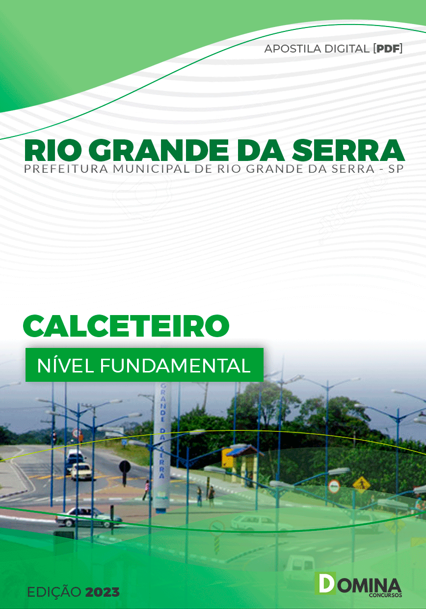 Apostila Pref Rio Grande Serra SP 2024 Calceteiro