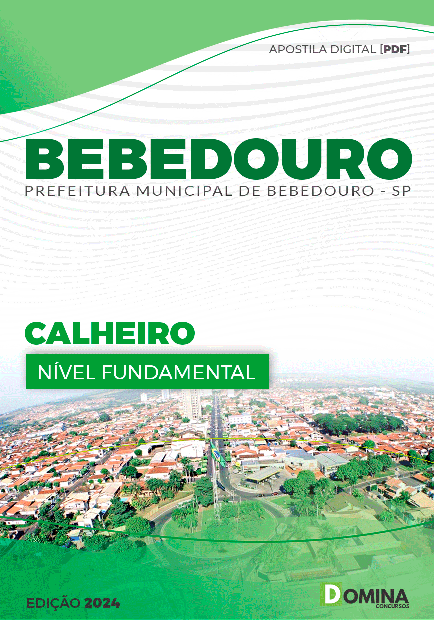 Apostila Pref Bebedouro SP 2024 Calheiro