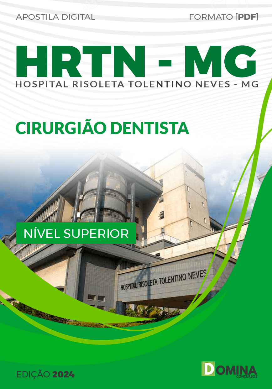 Apostila HRTN MG 2024 Cirurgião Dentista