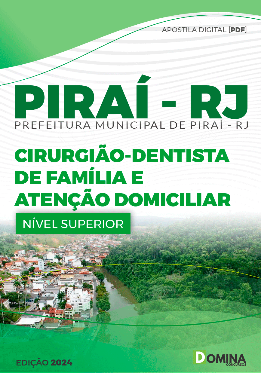 Apostila Pref Piraí RJ 2024 Cirurgião Dentista