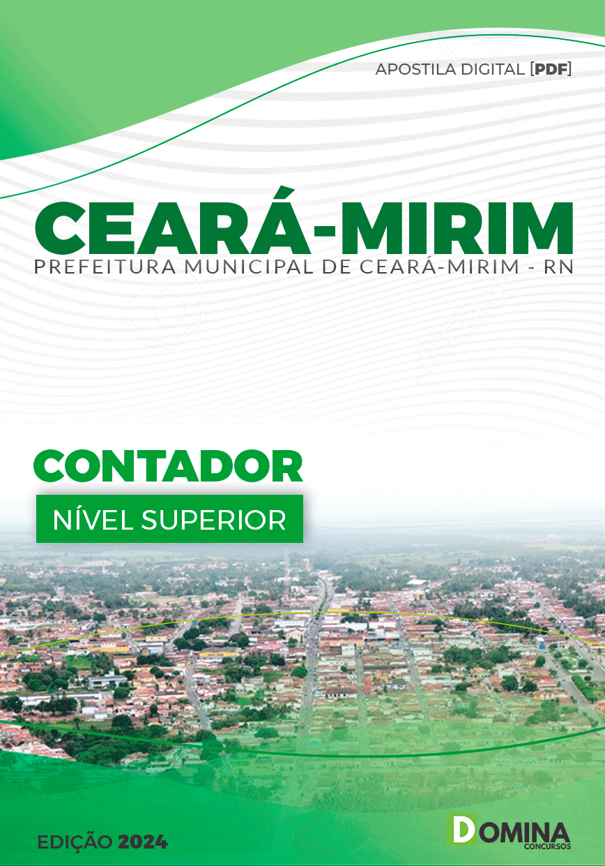 Apostila Pref Ceará Mirim RN 2024 Contador