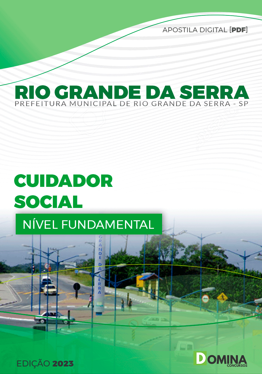 Apostila Pref Rio Grande Serra SP 2024 Cuidador Social