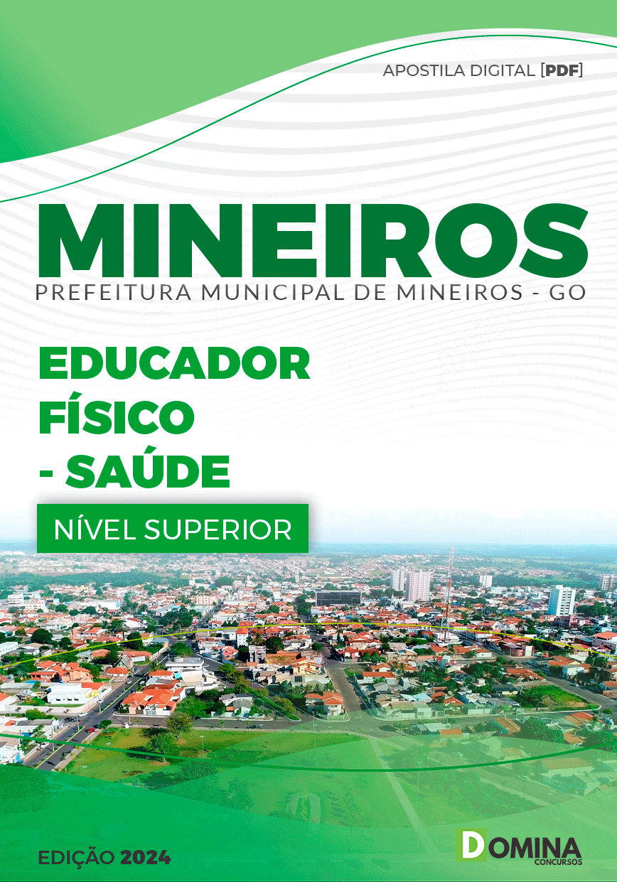 Apostila Prefeitura Mineiros GO 2024 Educador Físico