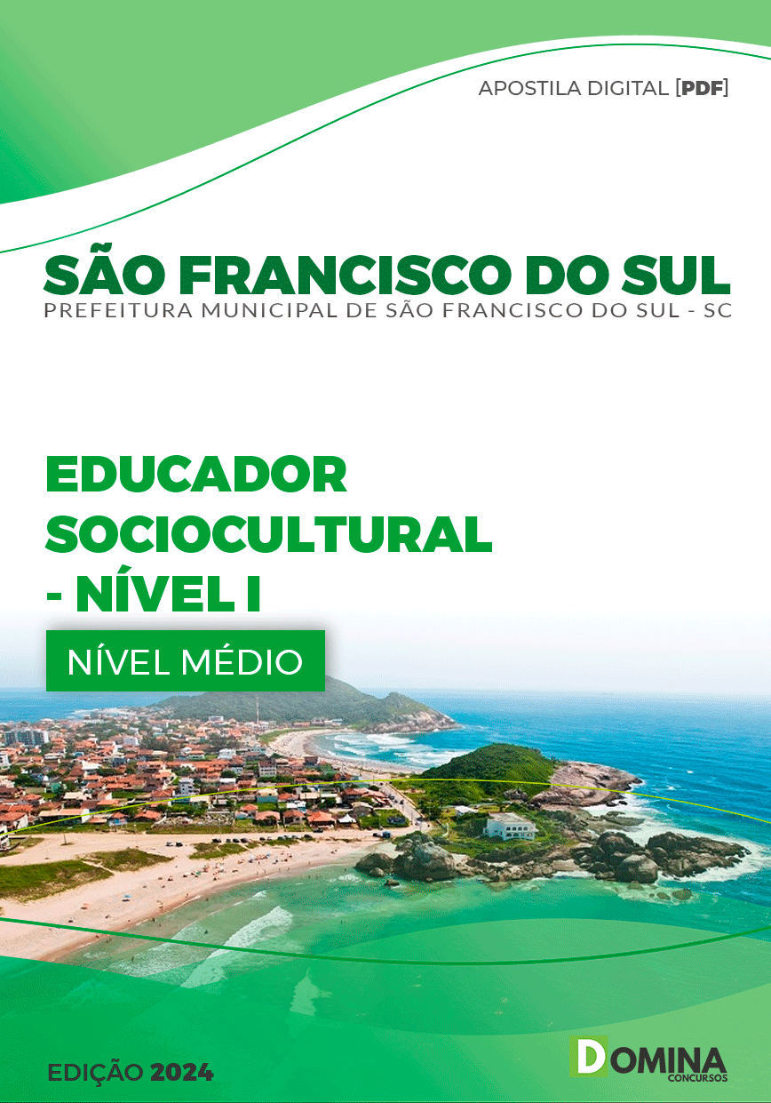 Pref São Francisco do Sul SC 2024 Educador Sociocultural I