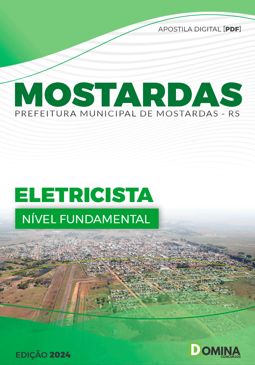Apostila Prefeitura Mostardas RS 2024 Eletricista