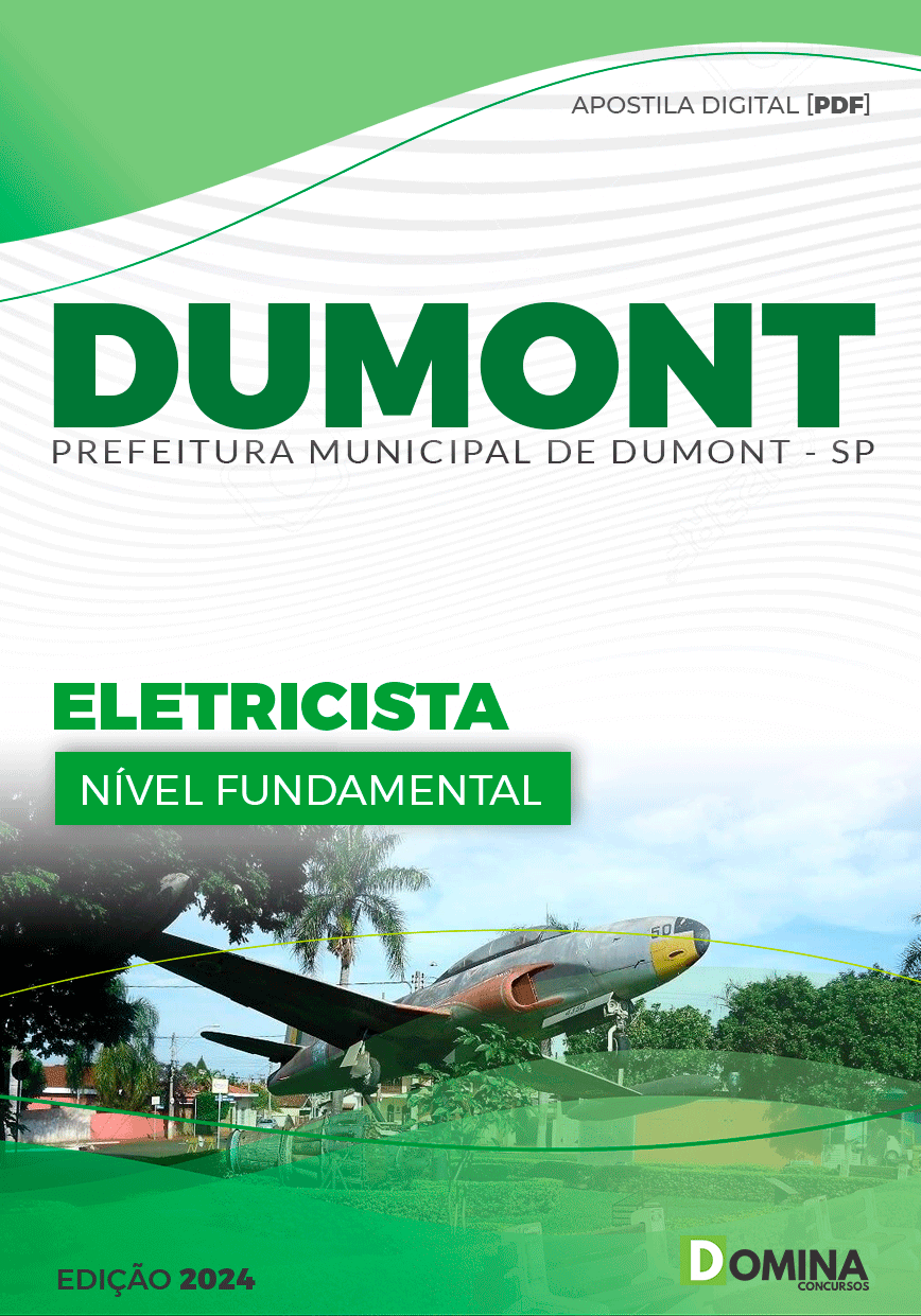 Apostila Pref Dumont SP 2024 Eletricista