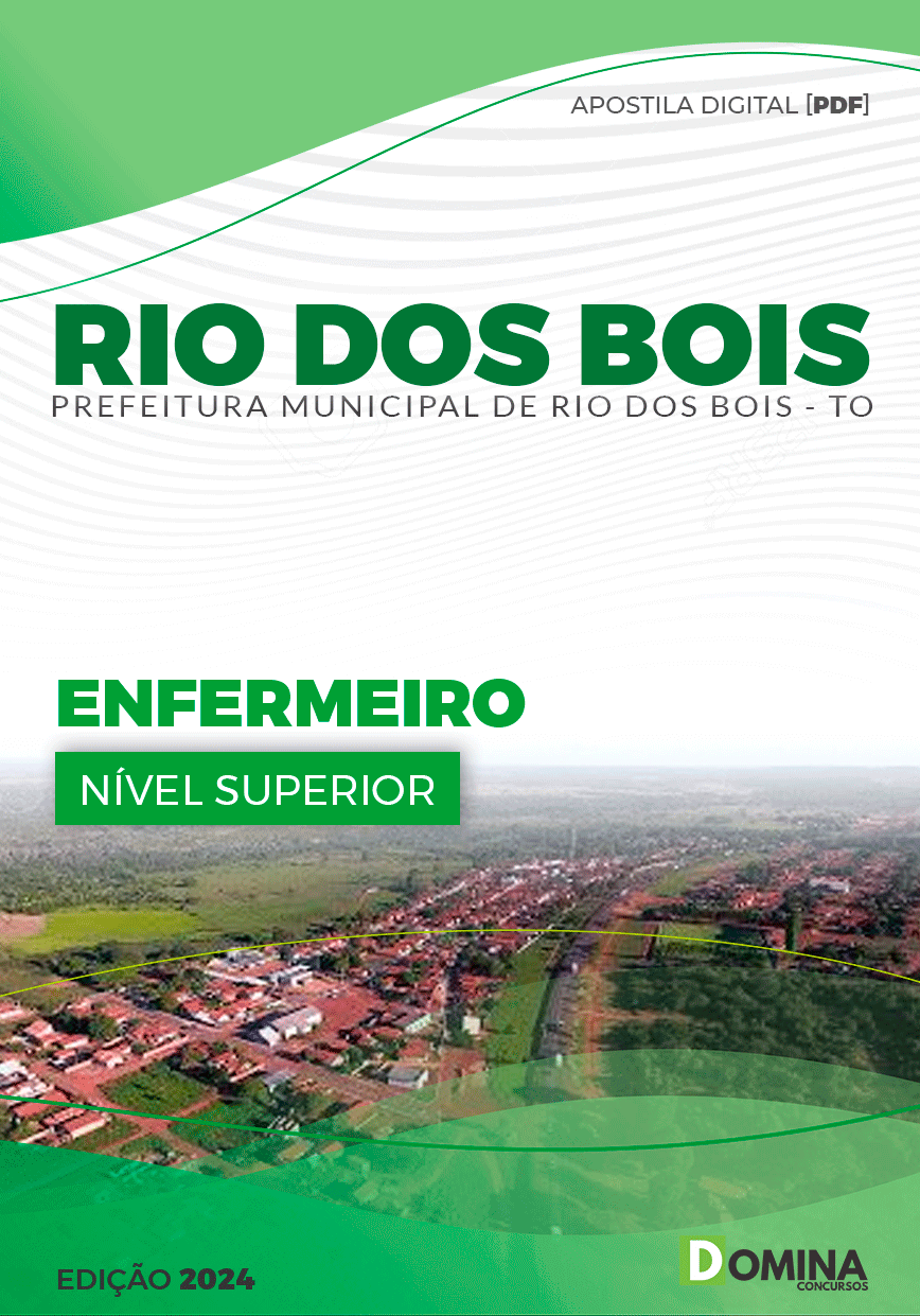 Apostila Pref Rio dos Bois TO 2024 Enfermeiro