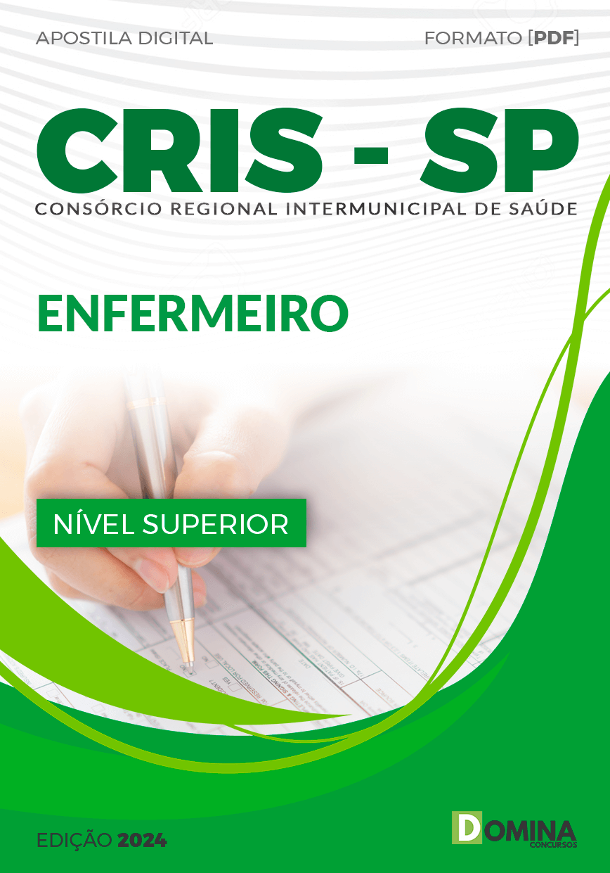 Apostila Concurso CRIS SP 2024 Enfermeiro