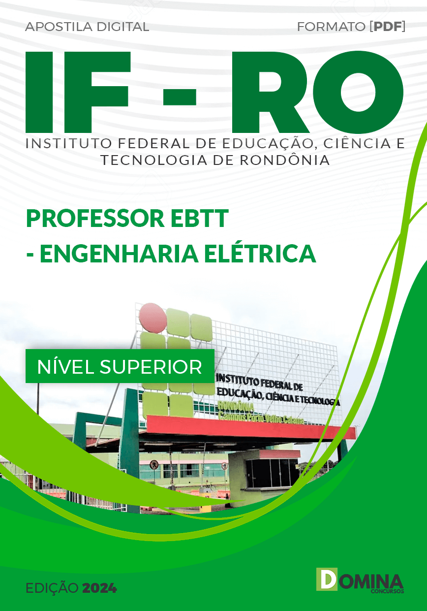 Apostila IFRO 2024 Professor EBTT Engenharia Elétrica