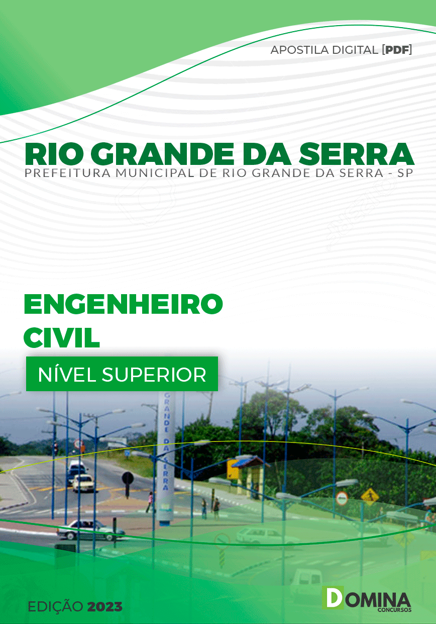 Apostila Pref Rio Grande Serra SP 2024 Engenheiro Civil