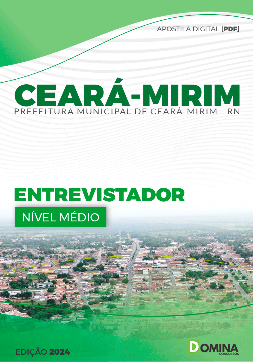 Apostila Pref Ceará Mirim RN 2024 Entrevistador