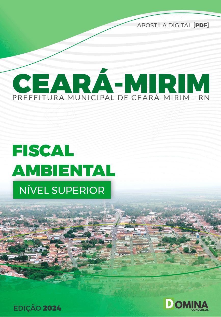 Apostila Pref Ceará Mirim RN 2024 Fiscal Ambiental