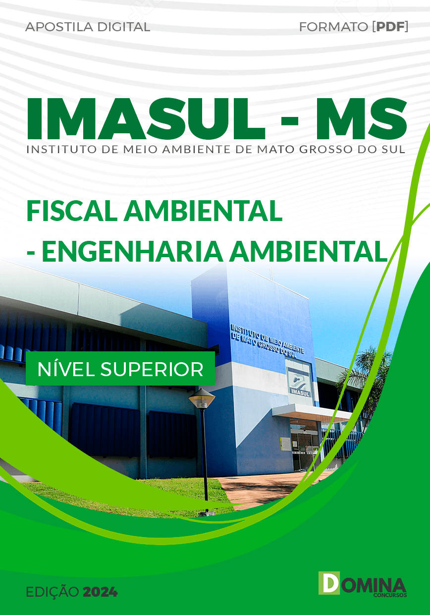 Apostila IMASUL 2024 Fiscal Ambiental Engenharia Ambiental
