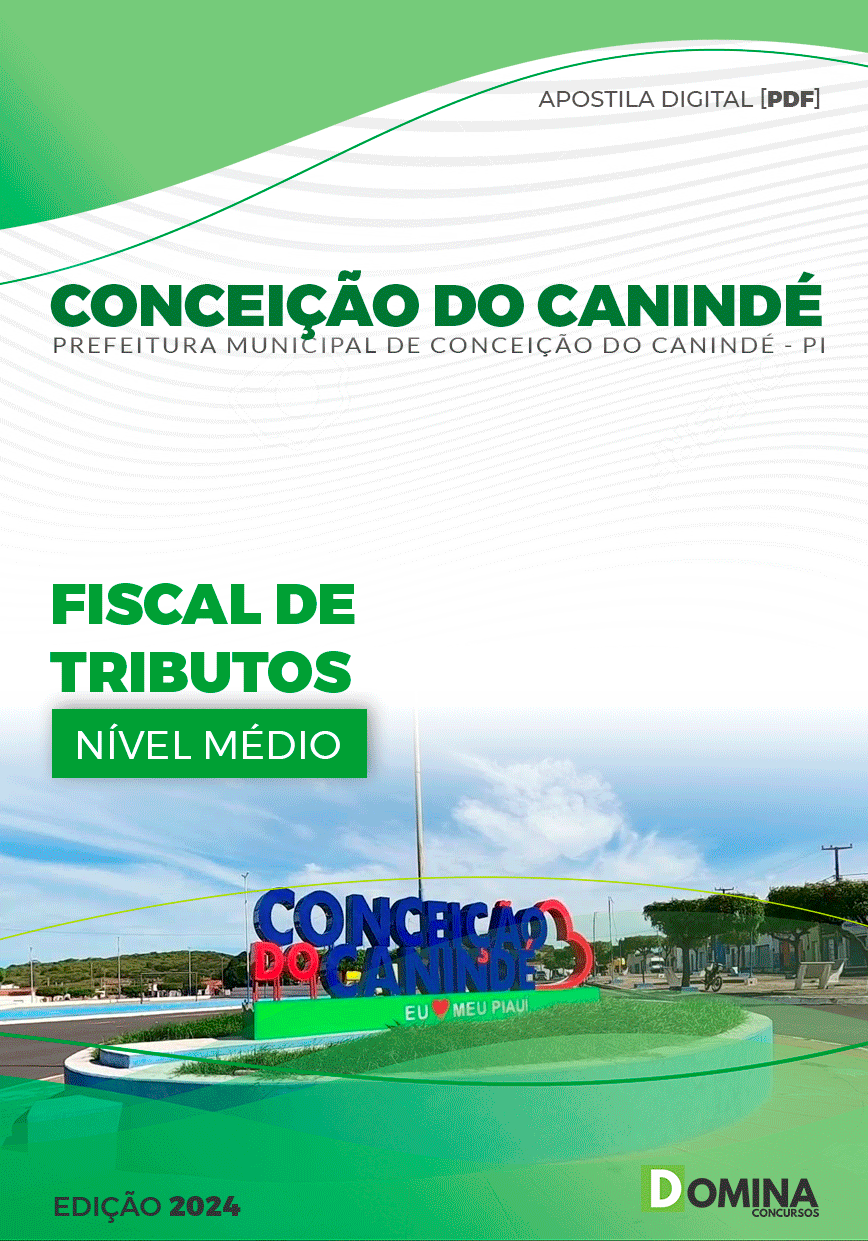 Apostila Pref Conceição do Canindé PI 2024 Fiscal De Tributos