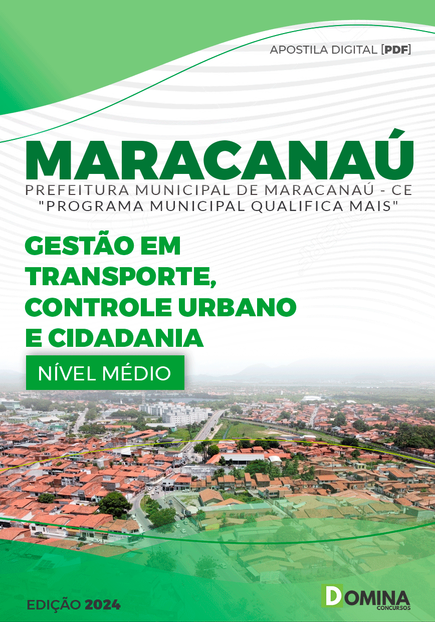 Pref Maracanaú CE 2024 Gestão em Transporte Controle Urbano