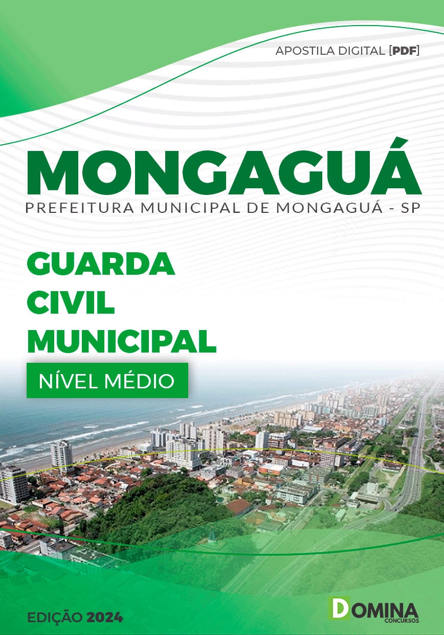 Apostila Pref Mongaguá SP 2024 Guarda Civil Municipal