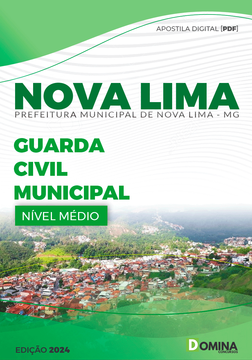Apostila Pref Nova Lima MG 2024 Guarda Civil Municipal