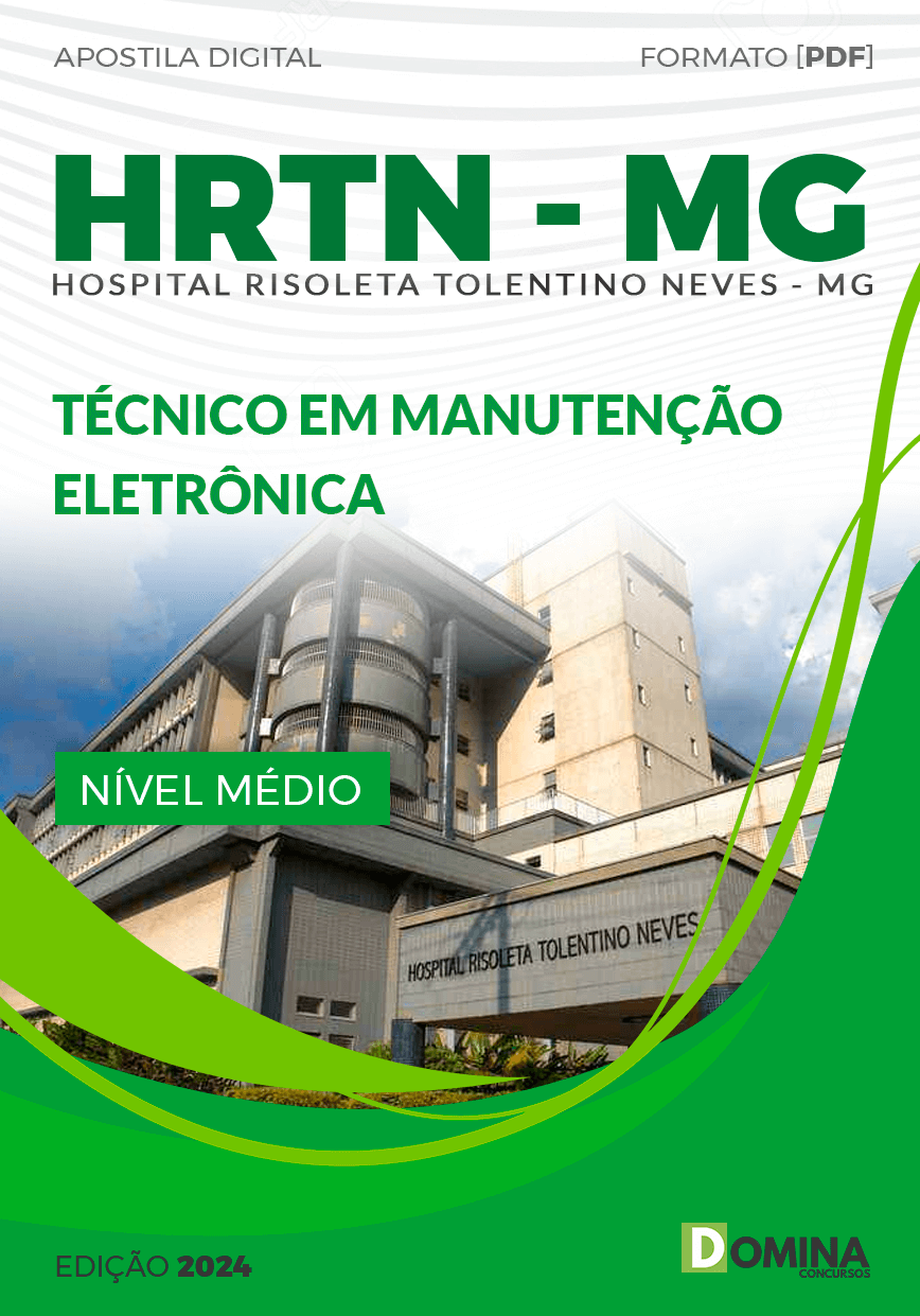 Apostila HRTN MG 2024 Técnico Manutenção Eletrônica