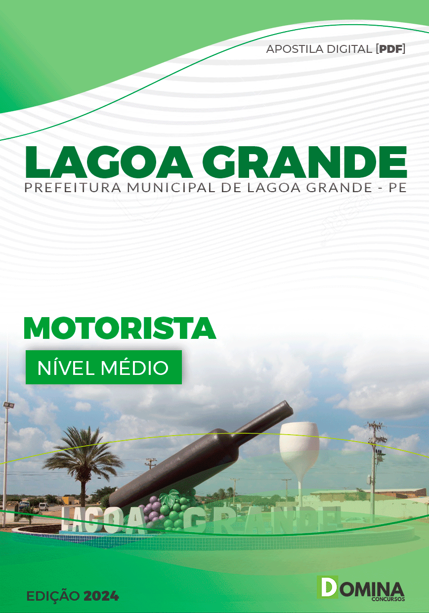 Apostila Pref Lagoa Grande PE 2024 Motorista