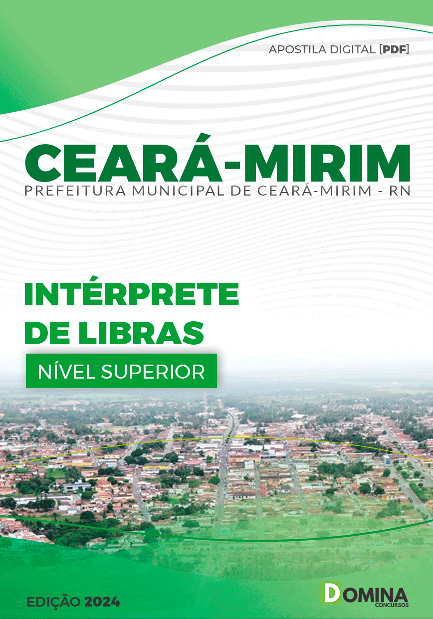 Apostila Pref Ceará Mirim RN 2024 Intérprete de LIBRAS