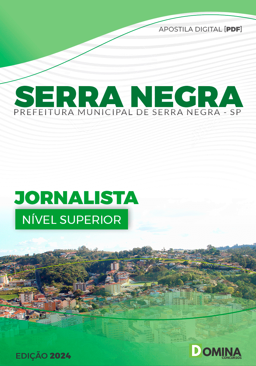 Apostila Pref Serra Negra SP 2024 Jornalista