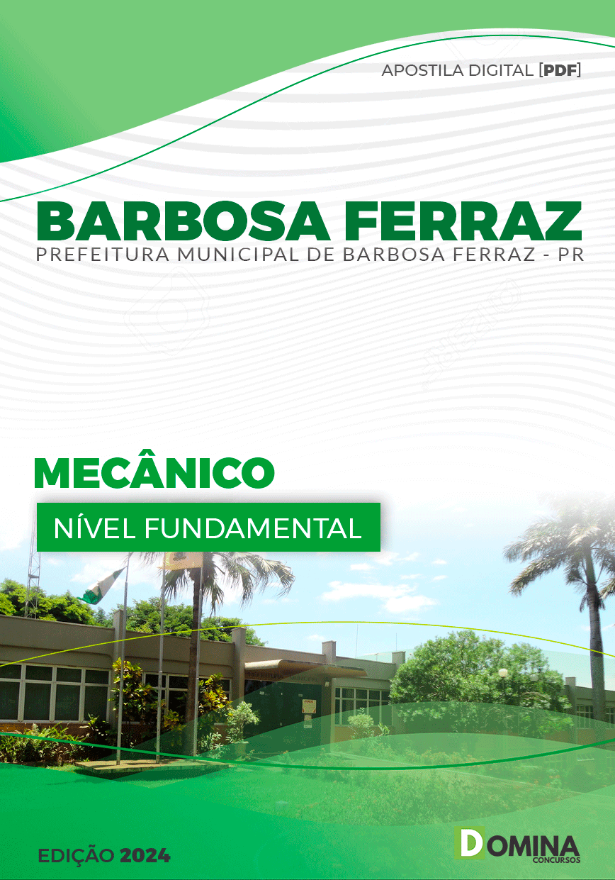 Apostila Pref Barbosa Ferraz PR 2024 Mecânico
