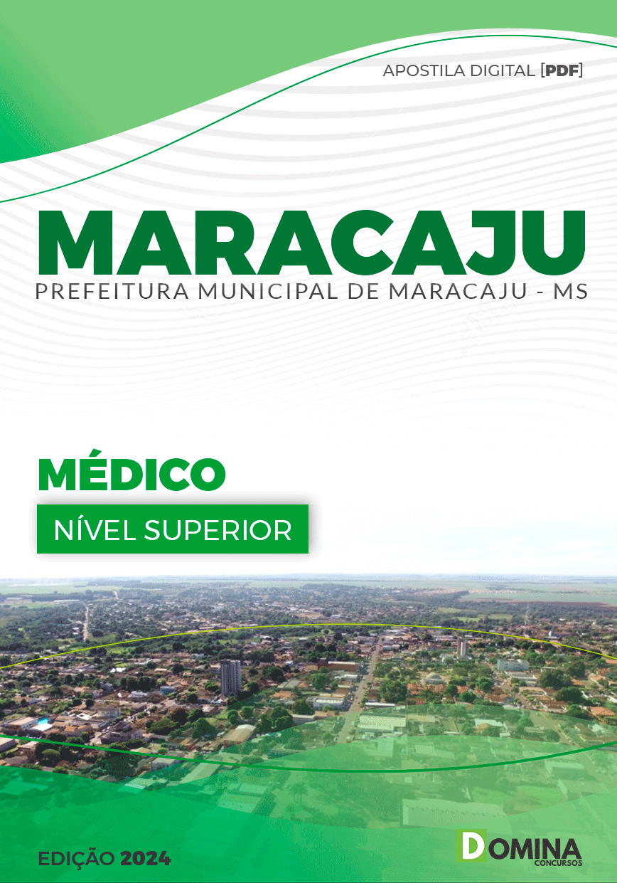 Apostila Pref Maracaju MS 2024 Médico