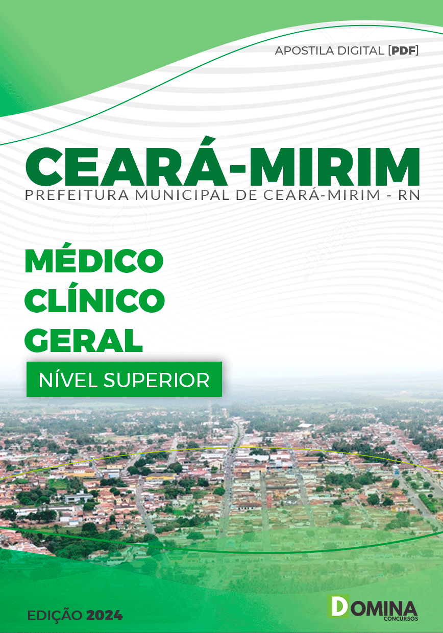 Apostila Pref Ceará Mirim RN 2024 Médico Clínico Geral