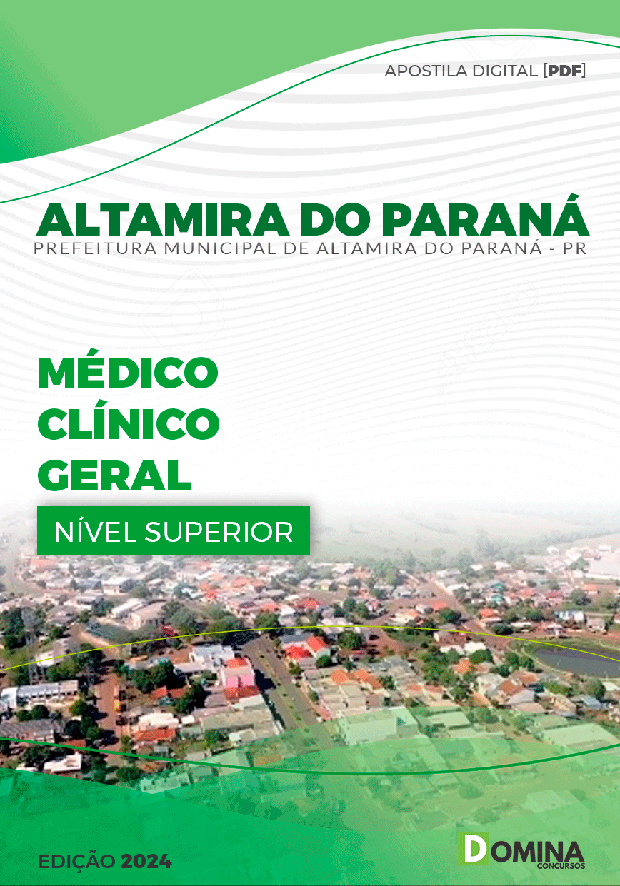 Apostila Pref Altamira Do Paraná PR 2024 Médico Clínico Geral
