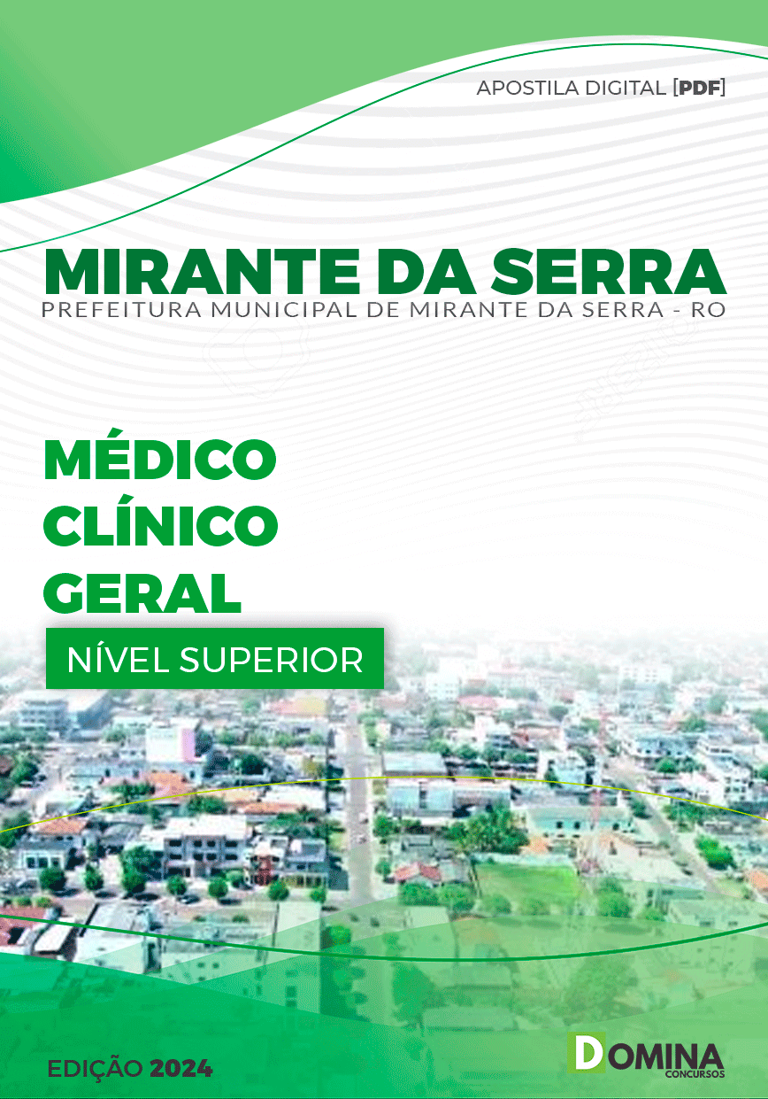 Apostila Pref Mirante da Serra RO 2024 Médico Clínico Geral