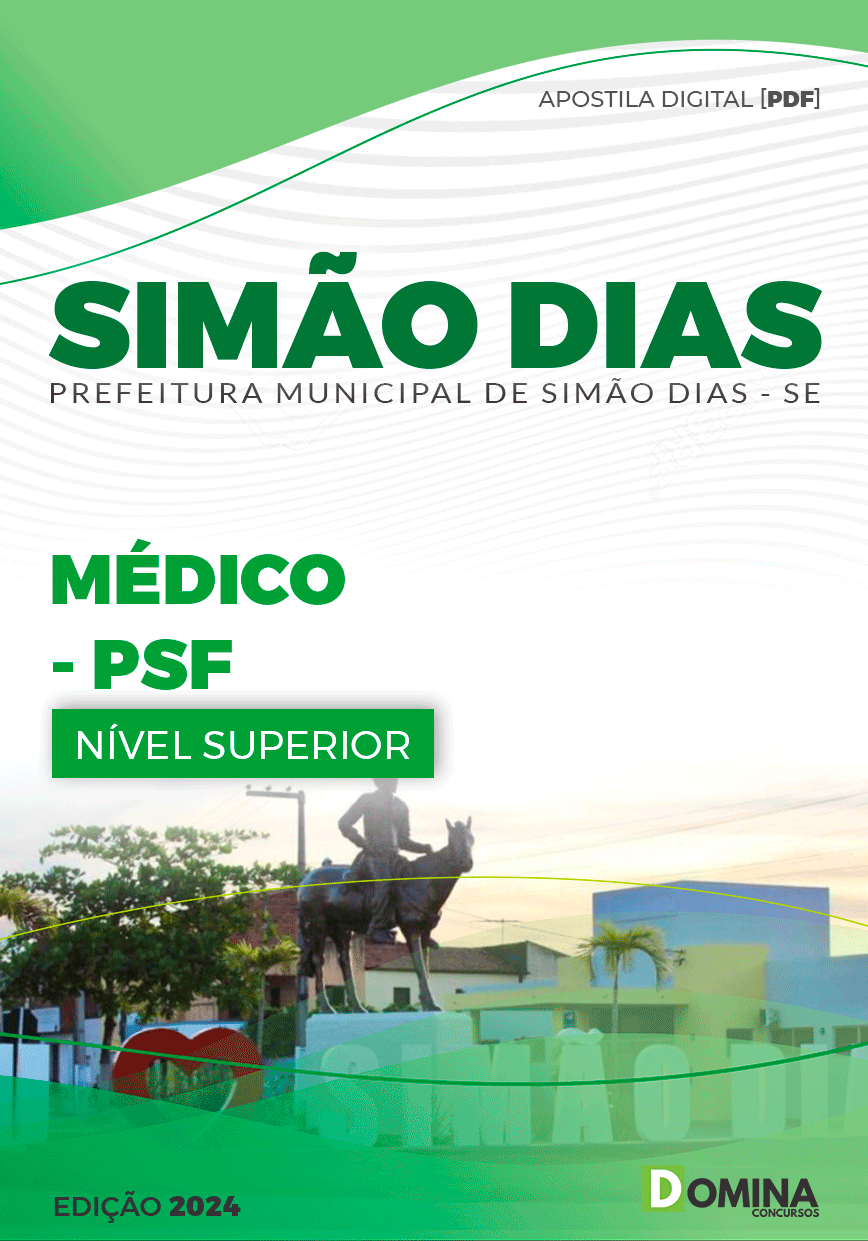 Apostila Pref Simão Dias SE 2024 Médico PSF