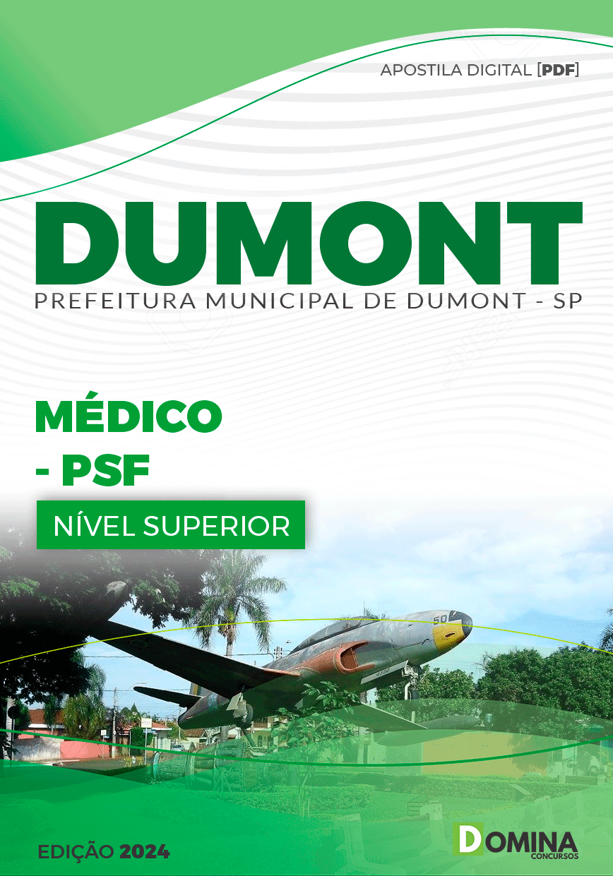 Apostila Pref Dumont SP 2024 Médico PSF