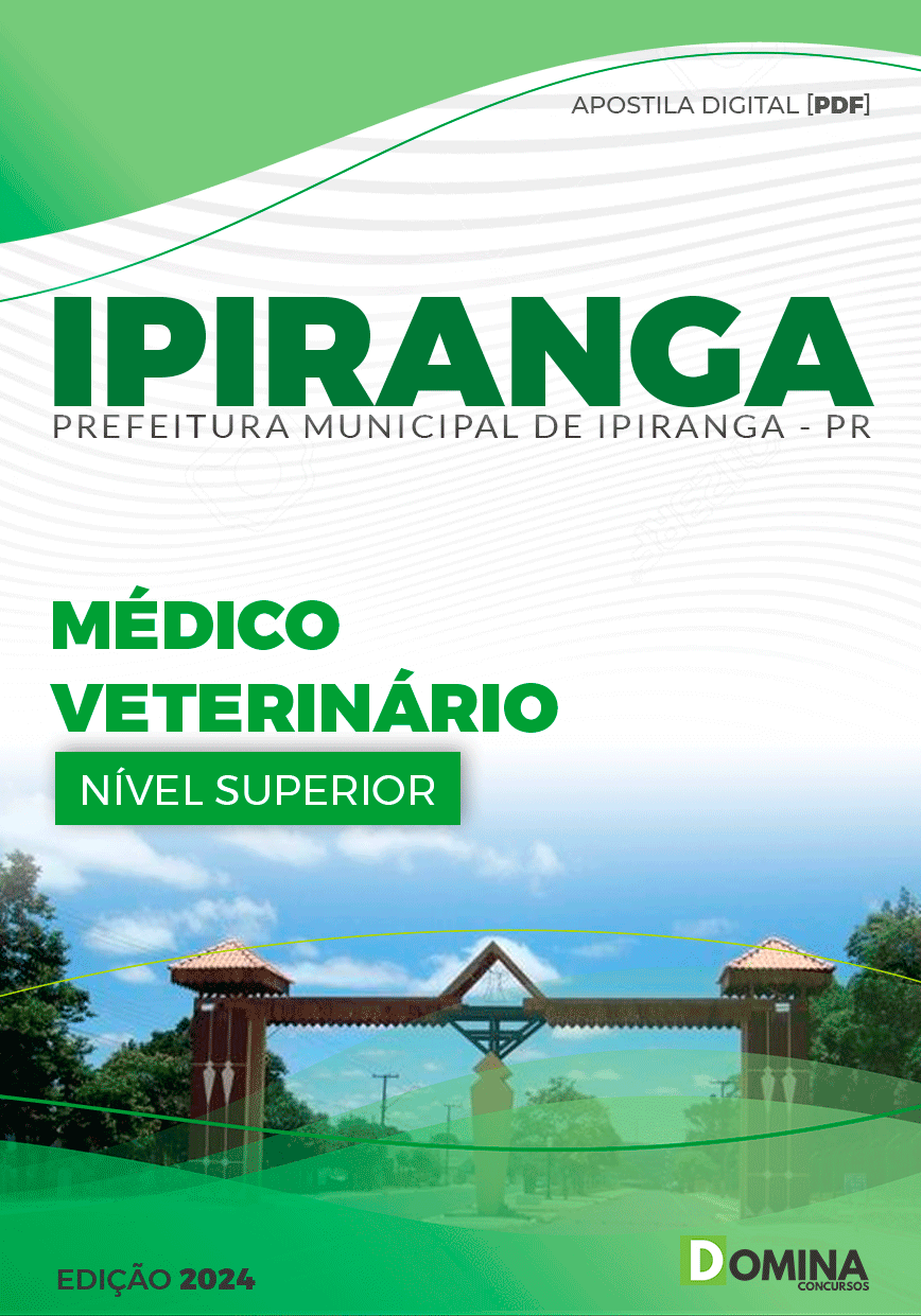Apostila Pref Ipiranga PR 2024 Médico Veterinário