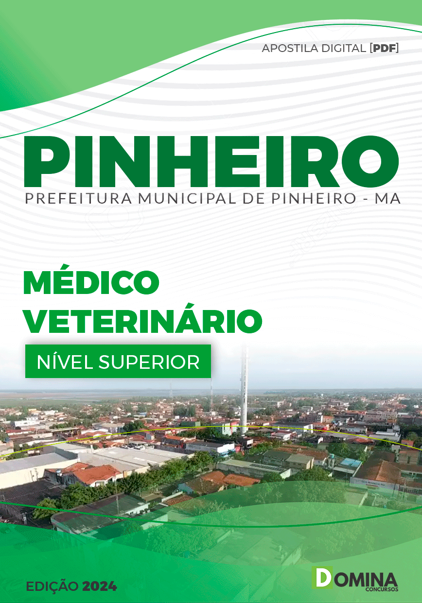 Apostila Pref Pinheiro MA 2024 Médico Veterinário