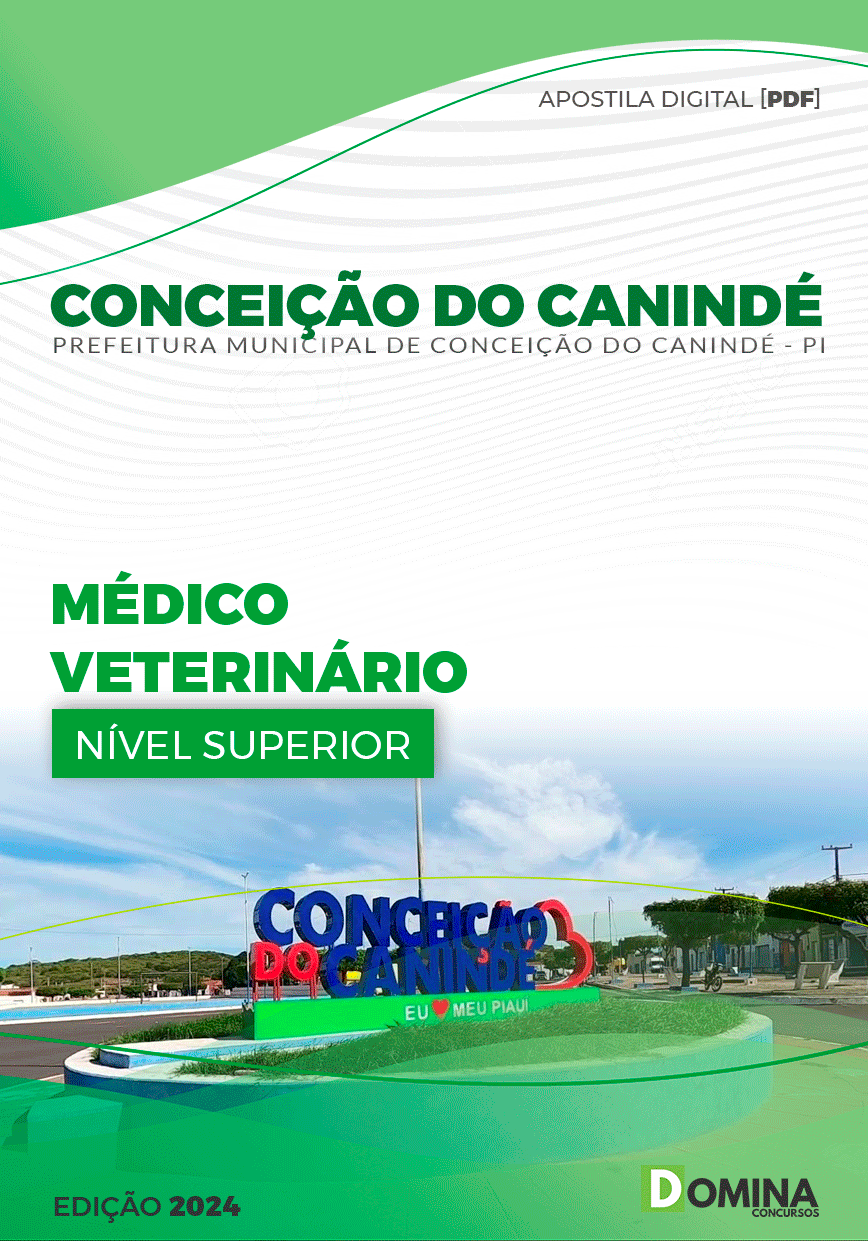 Apostila Pref Conceição do Canindé PI 2024 Médico Veterinário