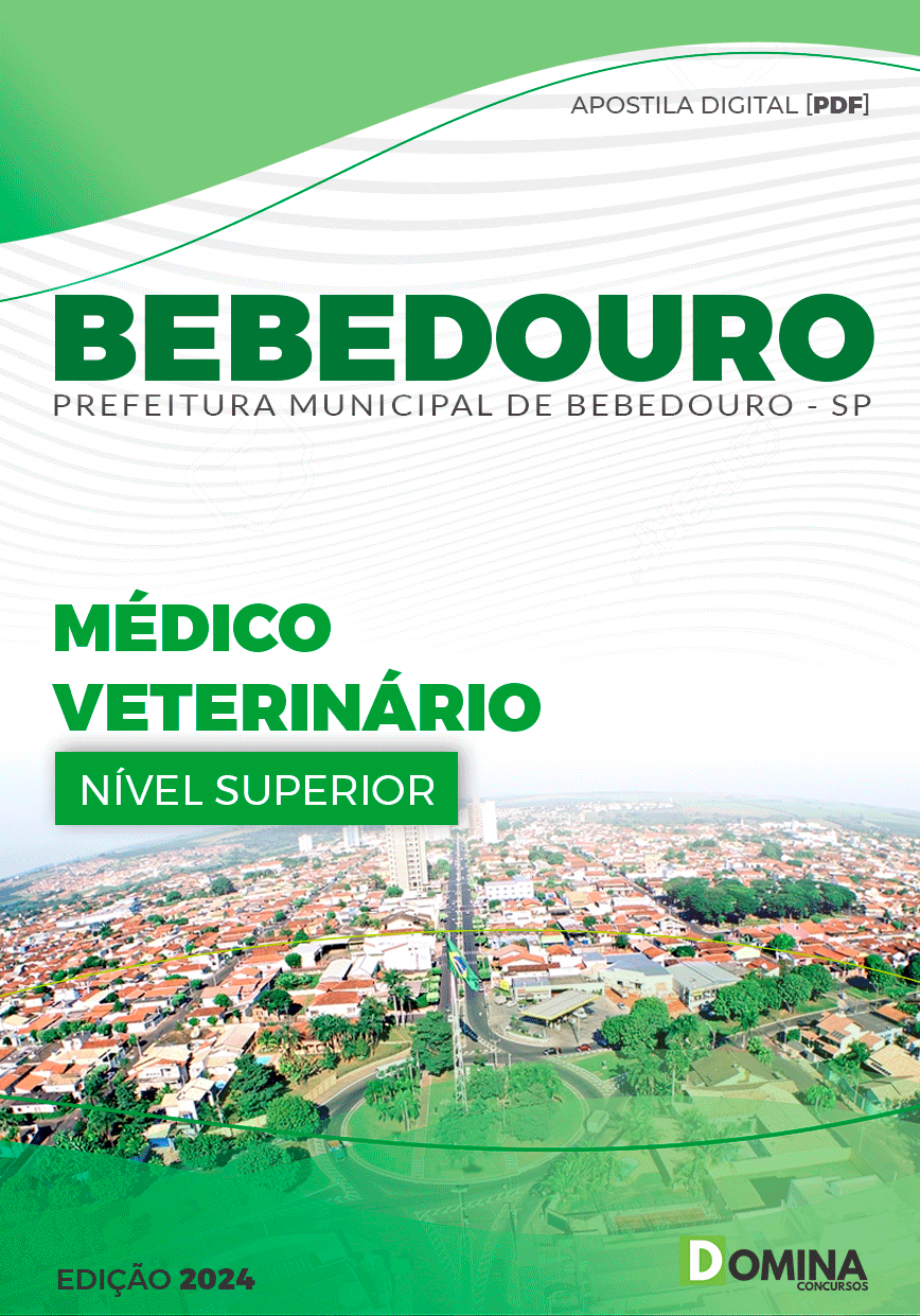 Apostila Pref Bebedouro SP 2024 Médico Veterinário