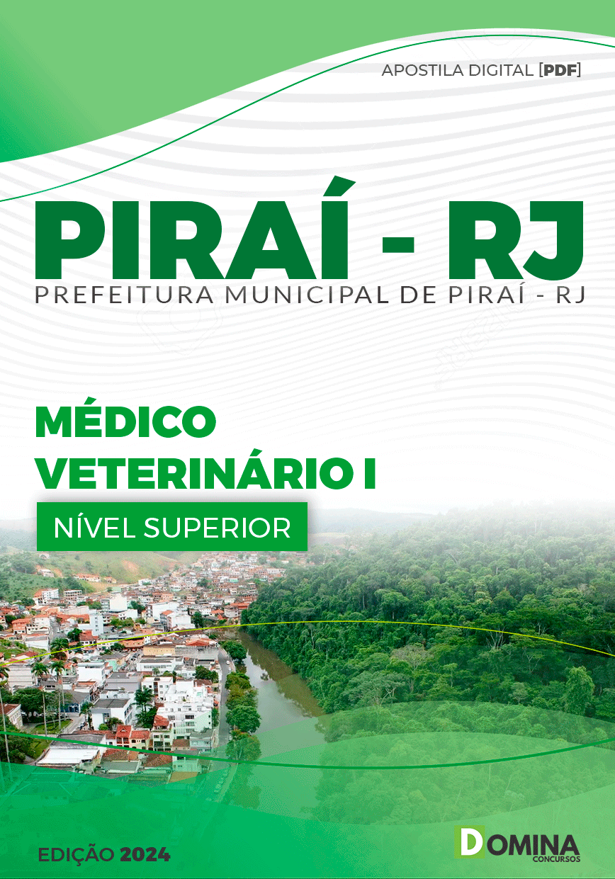 Apostila Pref Piraí RJ 2024 Médico I Veterinário