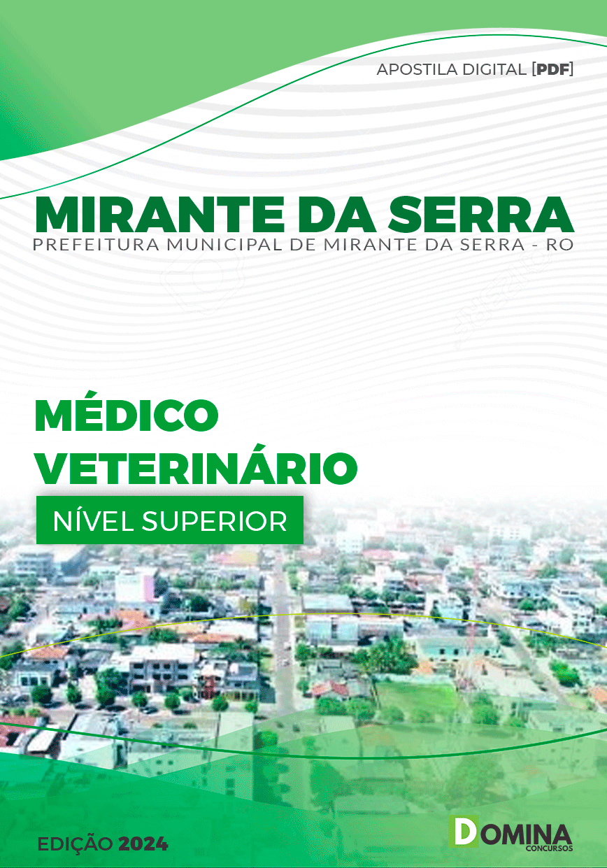 Apostila Pref Mirante da Serra RO 2024 Médico Veterinário