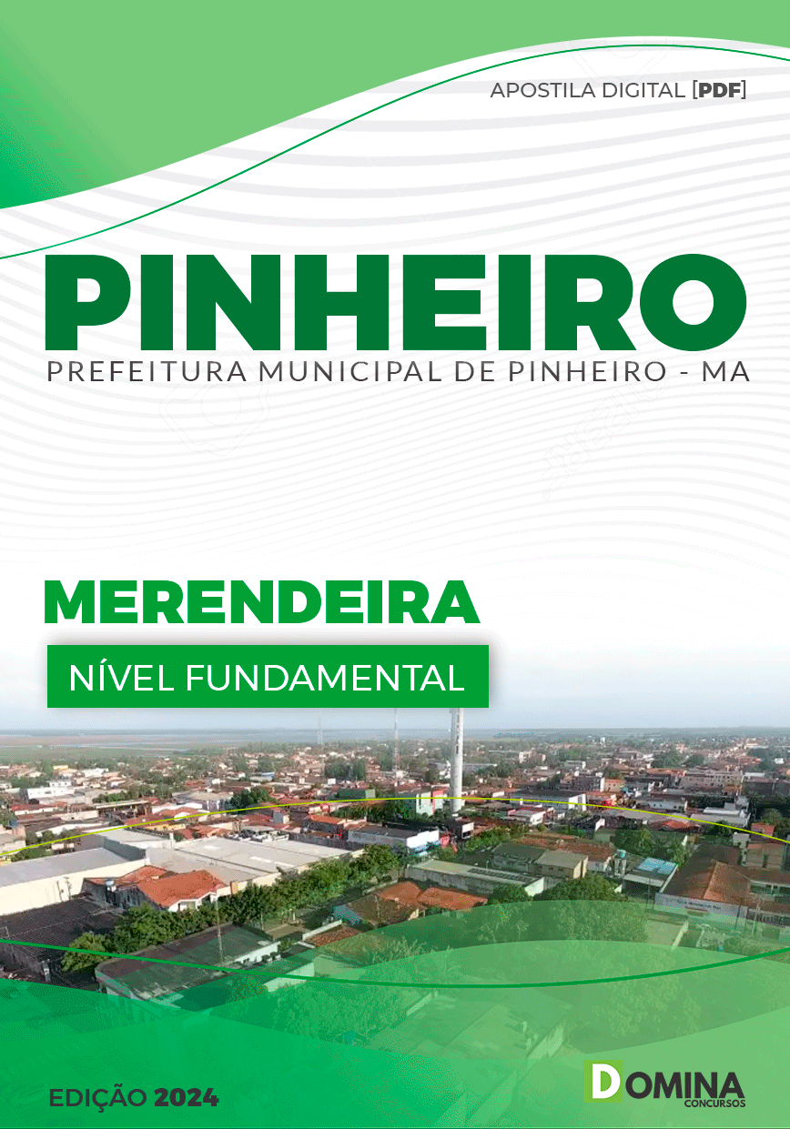 Apostila Pref Pinheiro MA 2024 Merendeira