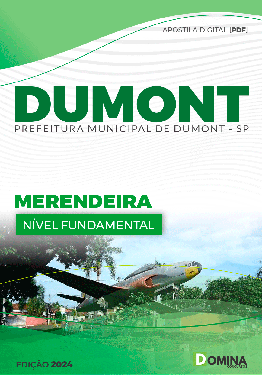 Apostila Pref Dumont SP 2024 Merendeira