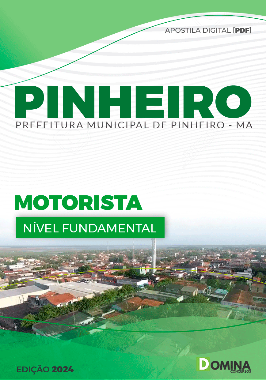 Apostila Pref Pinheiro MA 2024 Motorista