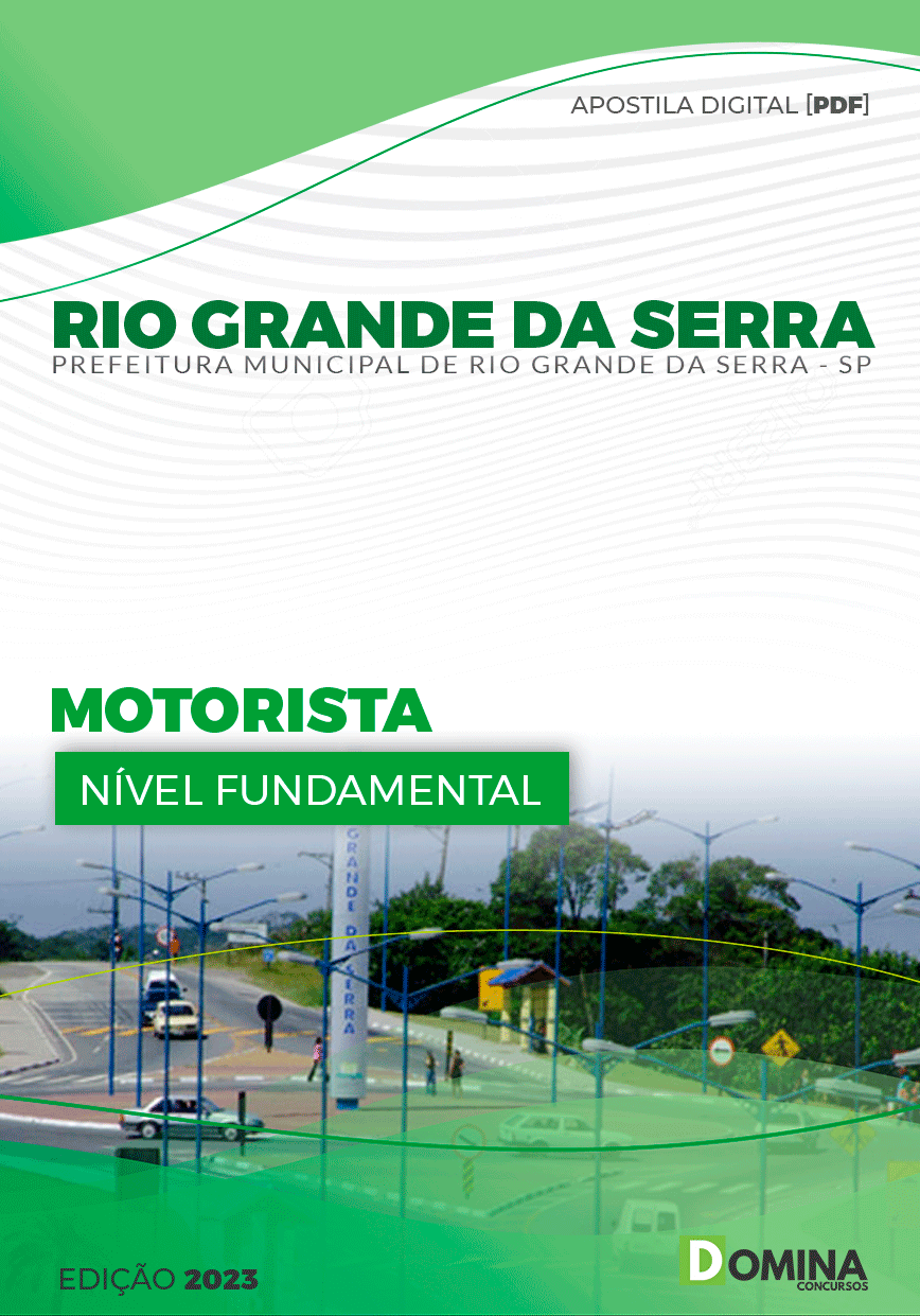 Apostila Pref Rio Grande Serra SP 2024 Motorista