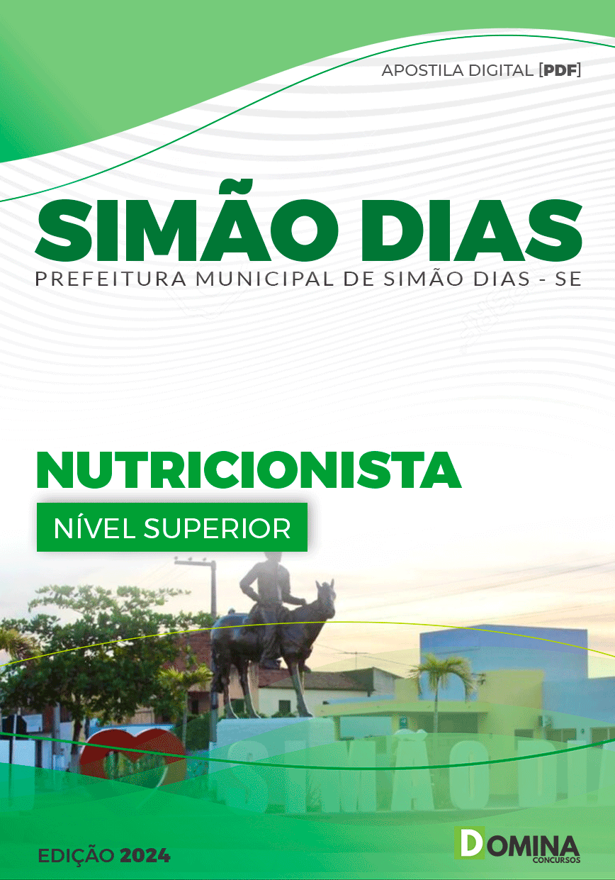 Apostila Pref Simão Dias SE 2024 Nutricionista