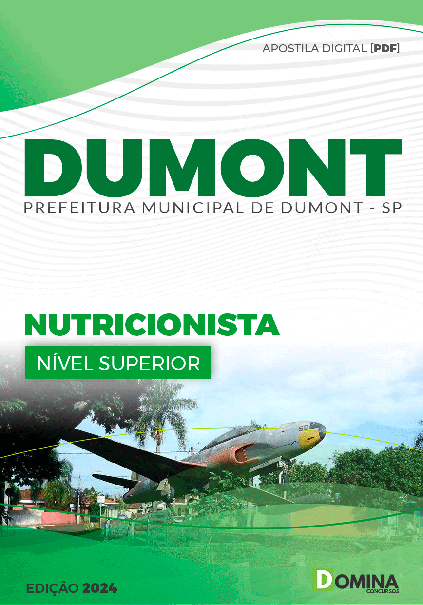 Apostila Pref Dumont SP 2024 Nutricionista